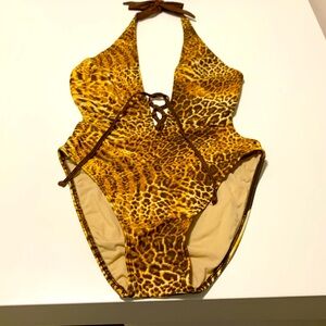 Leopard print swimsuit by Moon Plash
